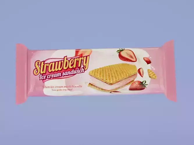 biscuit wafer or chocolate bar