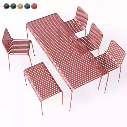 Outdoor Table Chair palissade