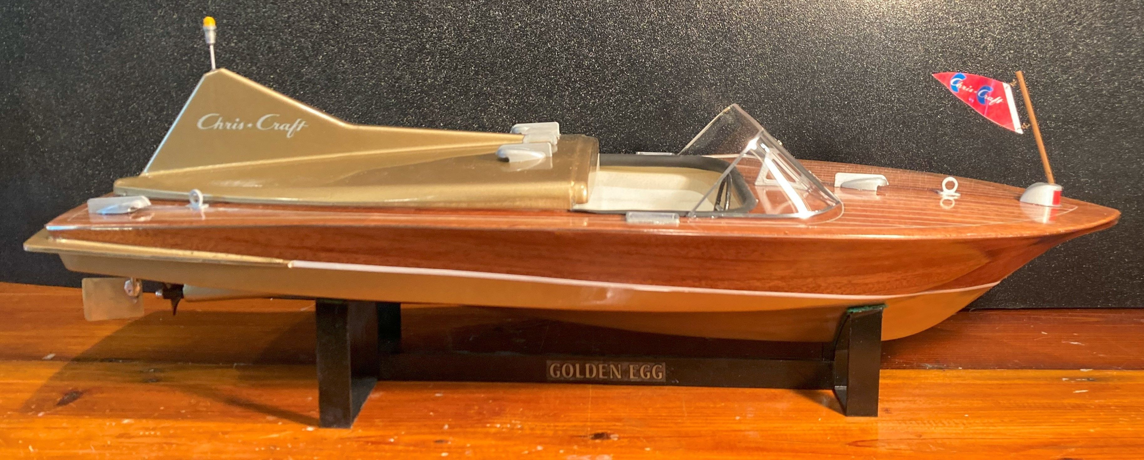 8th Scale 1955 Chris Craft Cobra RC Boat 3D Print files and Inst 3D print model_3