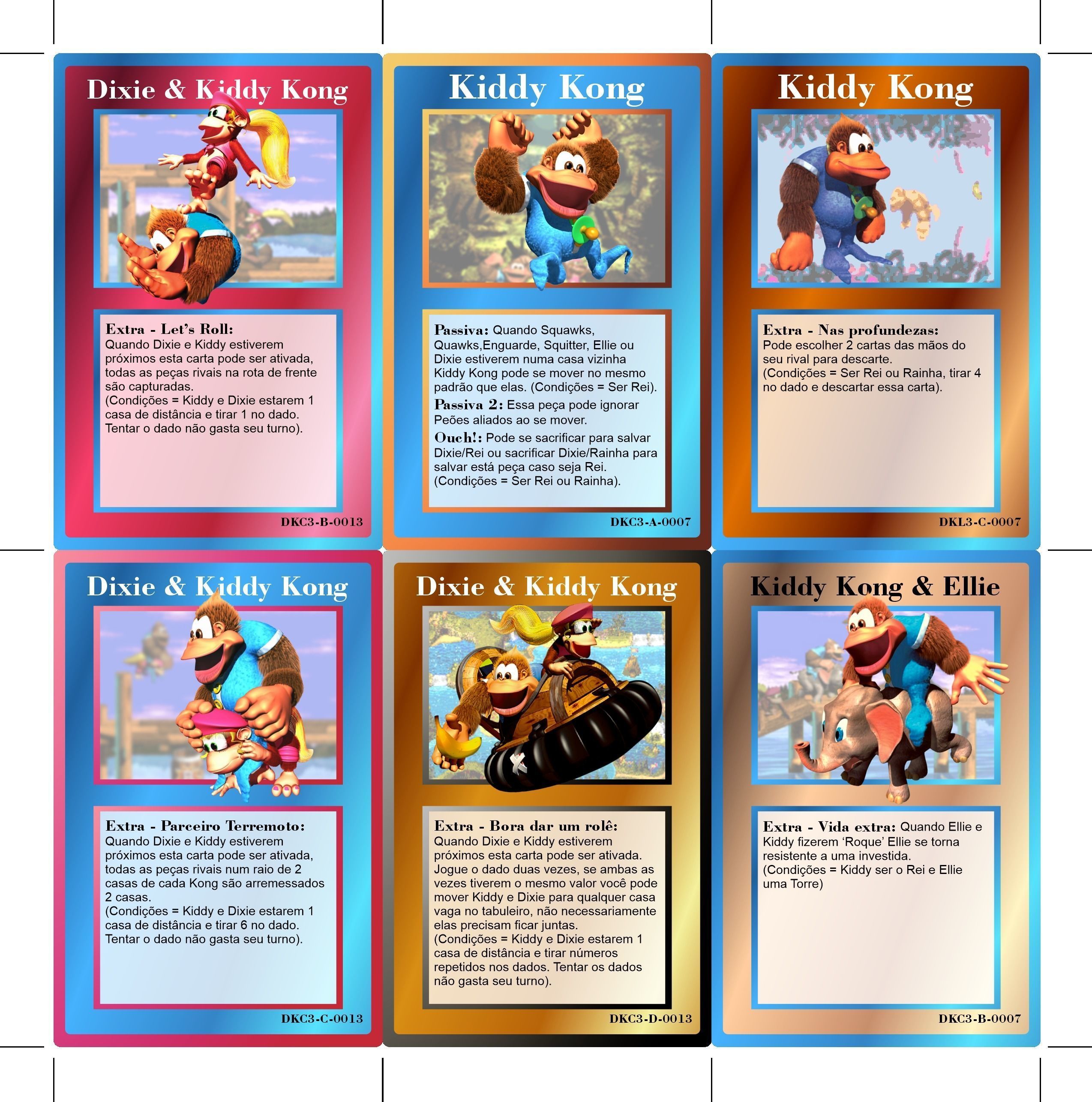 Chess Pack Kiddy Kong From DKC3 3D print model_9