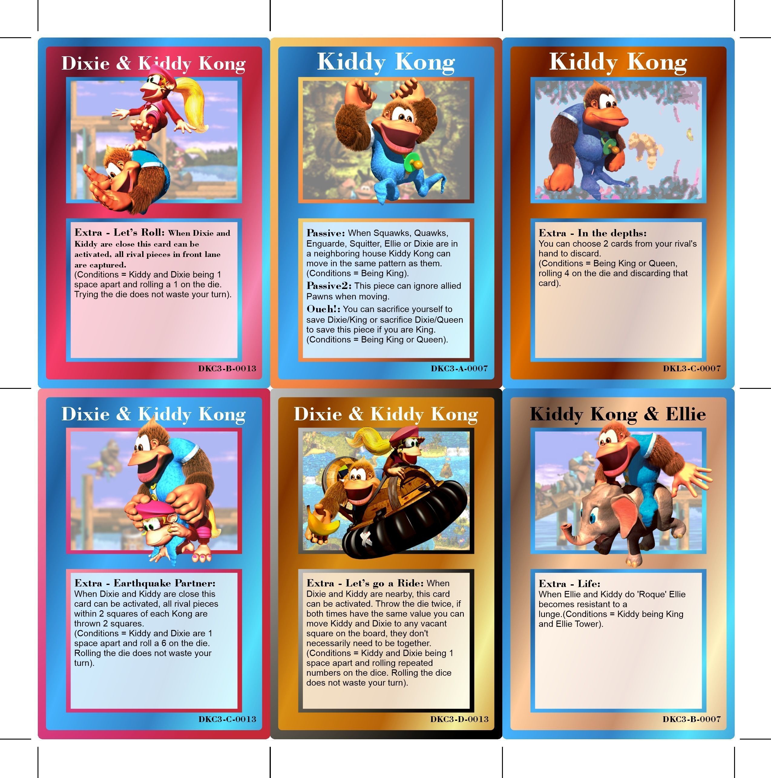 Chess Pack Kiddy Kong From DKC3 3D print model_8