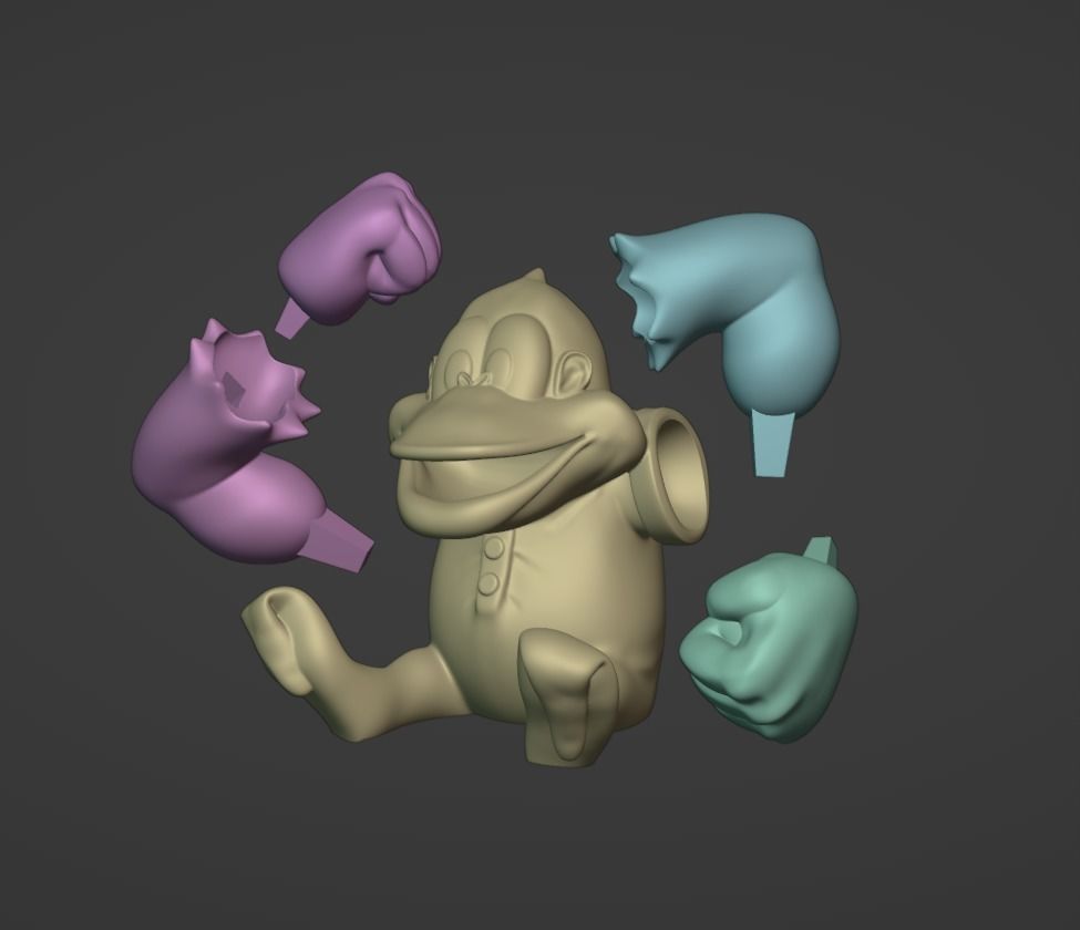Chess Pack Kiddy Kong From DKC3 3D print model_2
