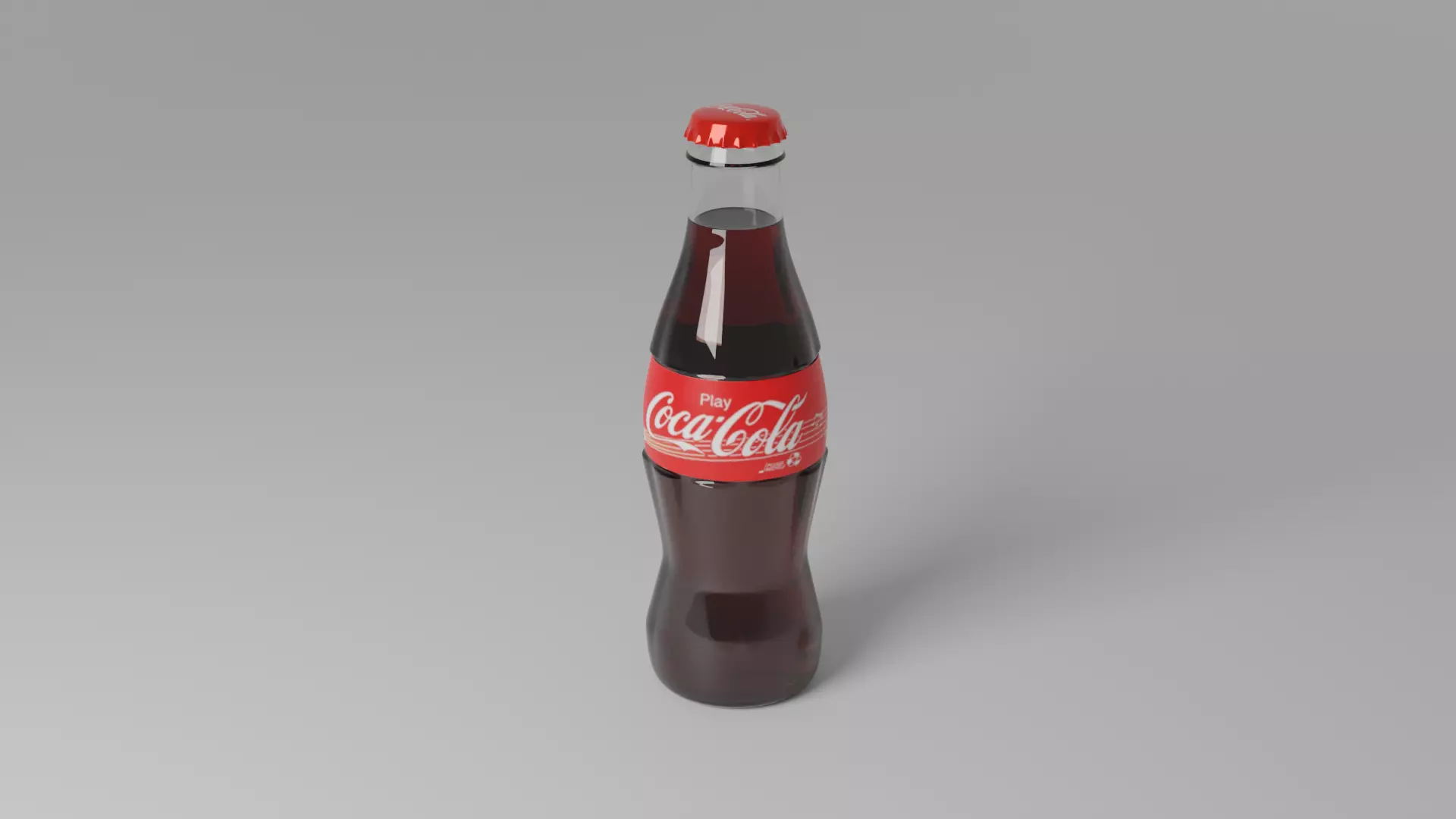 Coca-Cola Bottle Free 3D model