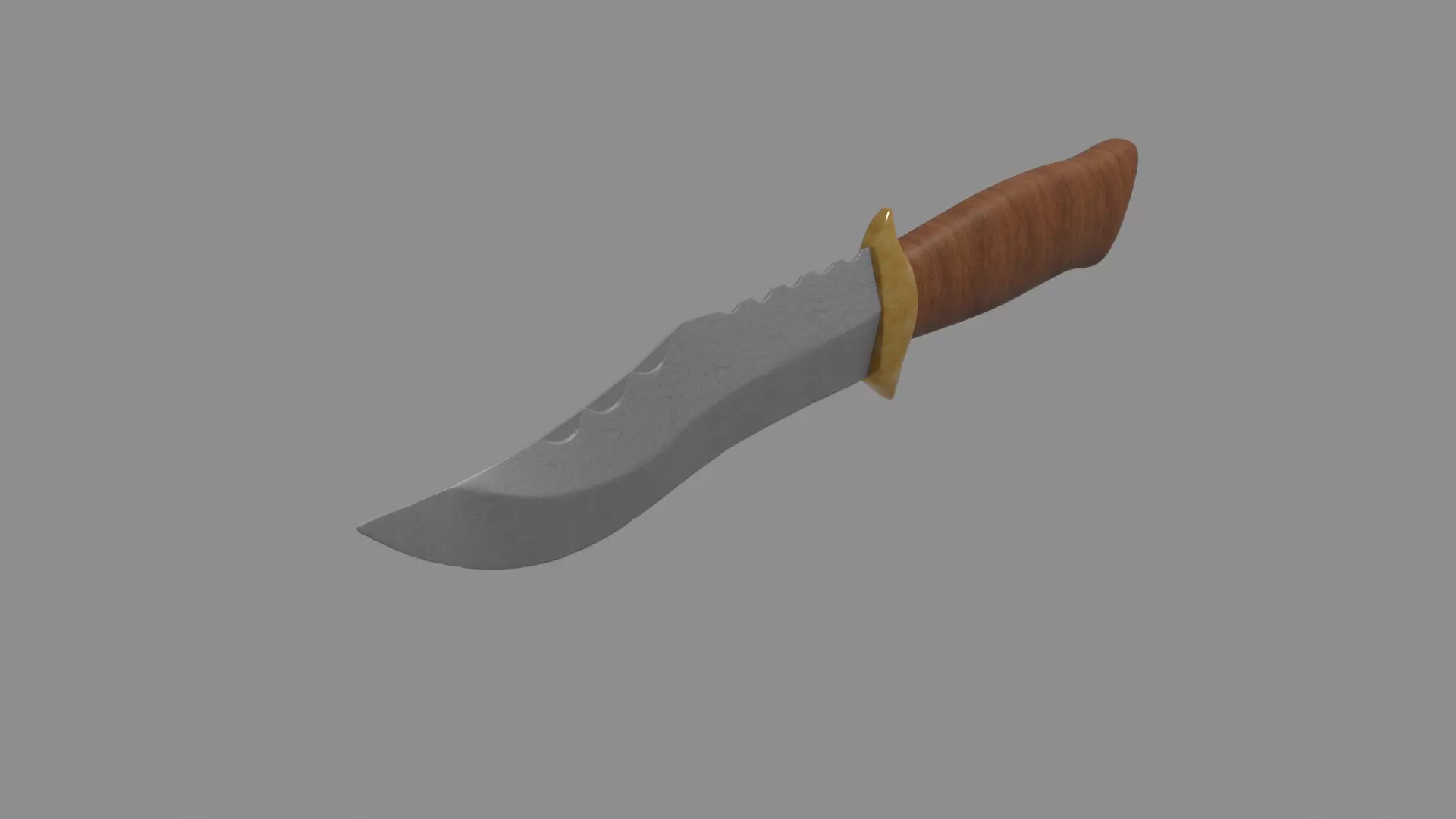 Knife Free 3D model_0