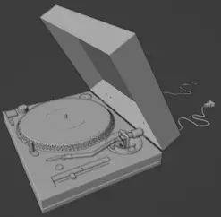 TURNTABLES 3D model