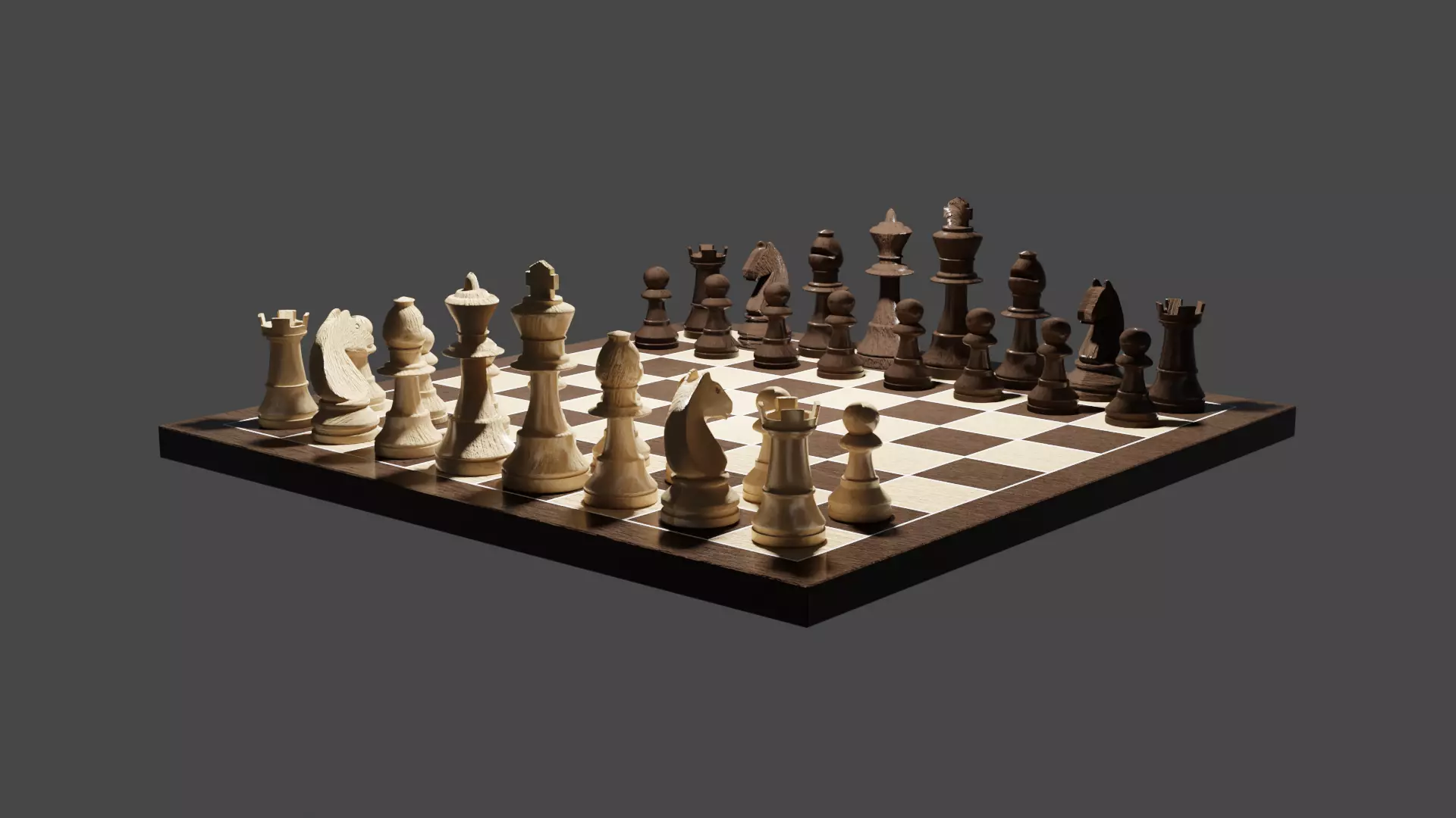 Chess Free 3D model_0