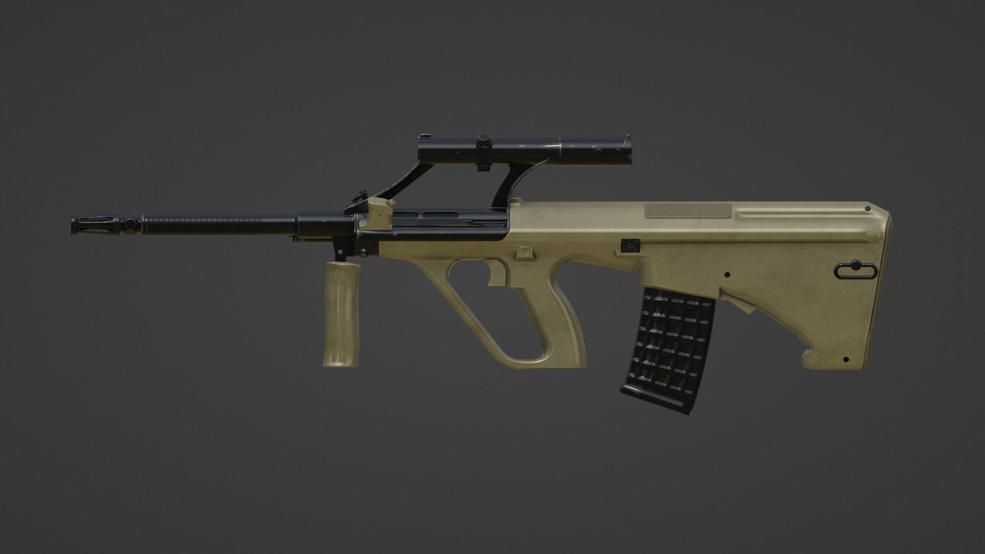 Steyr AUG 3D model_3