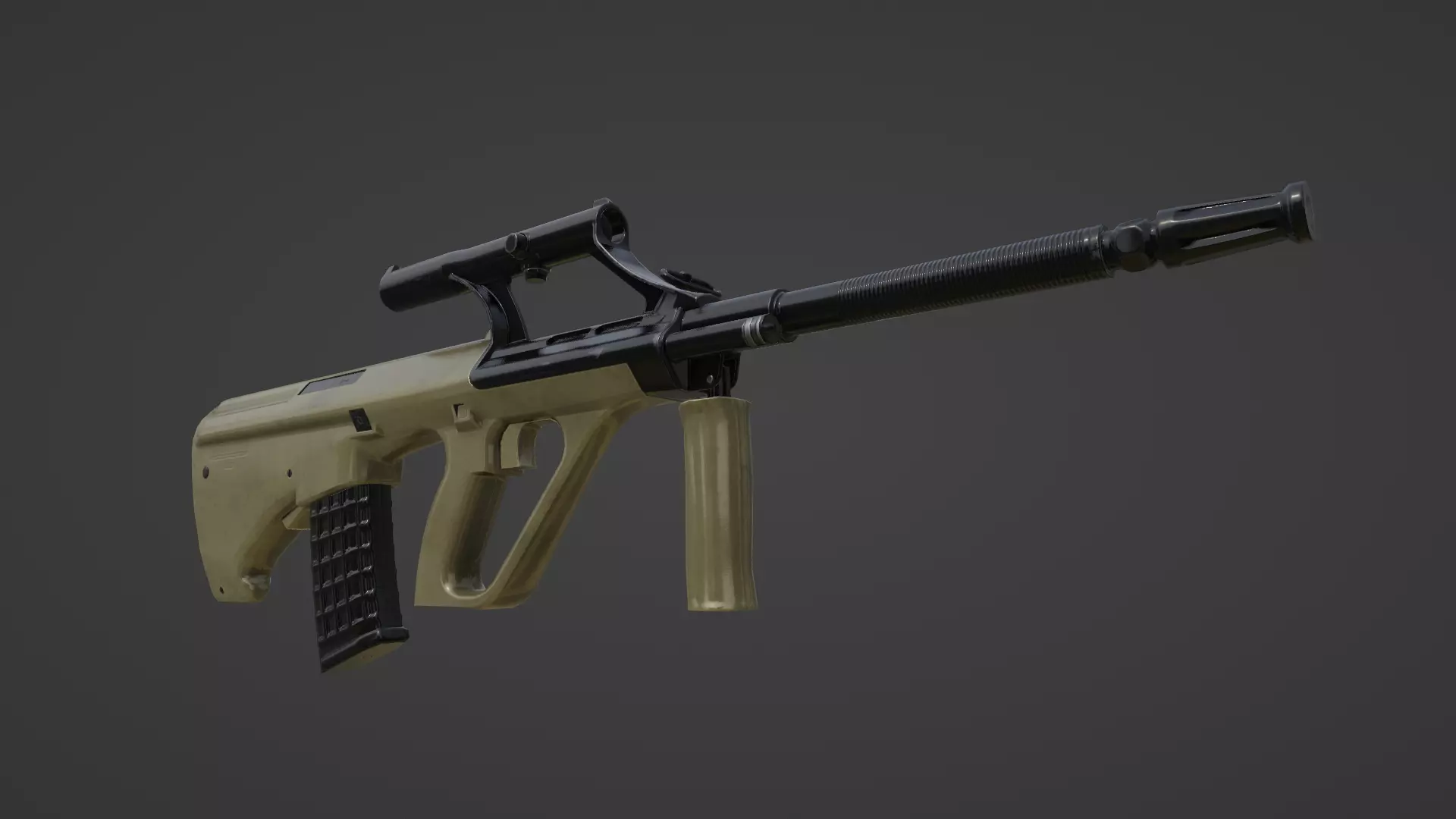 Steyr AUG 3D model_0