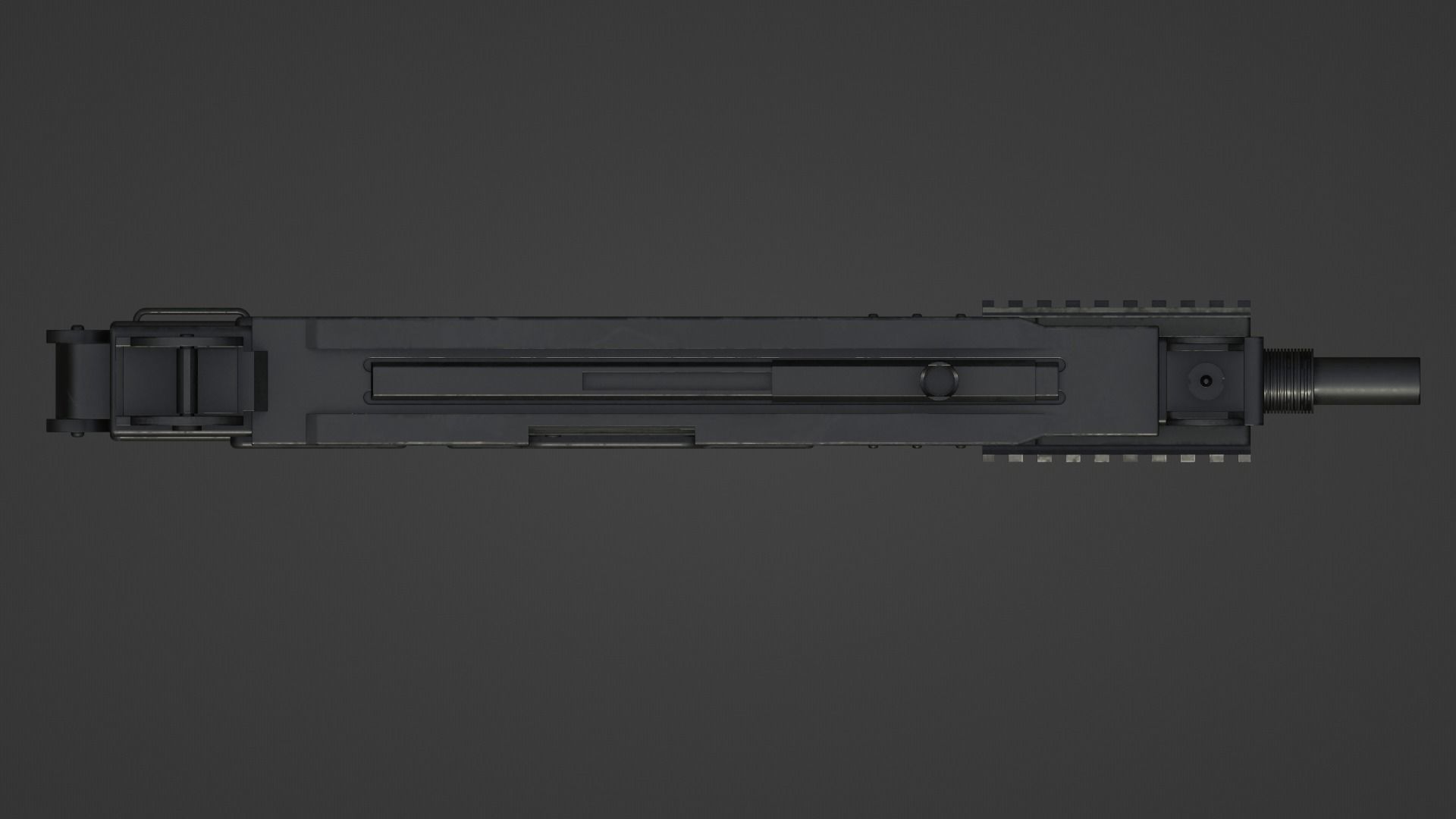 UZI Gun 3D model_4