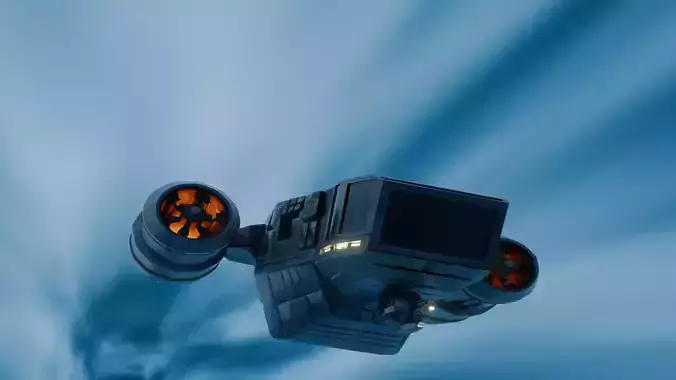 Scifi Star Wars Ship