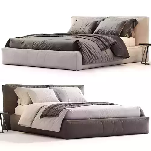 NOVAMOBILI BRICK BED 3D model