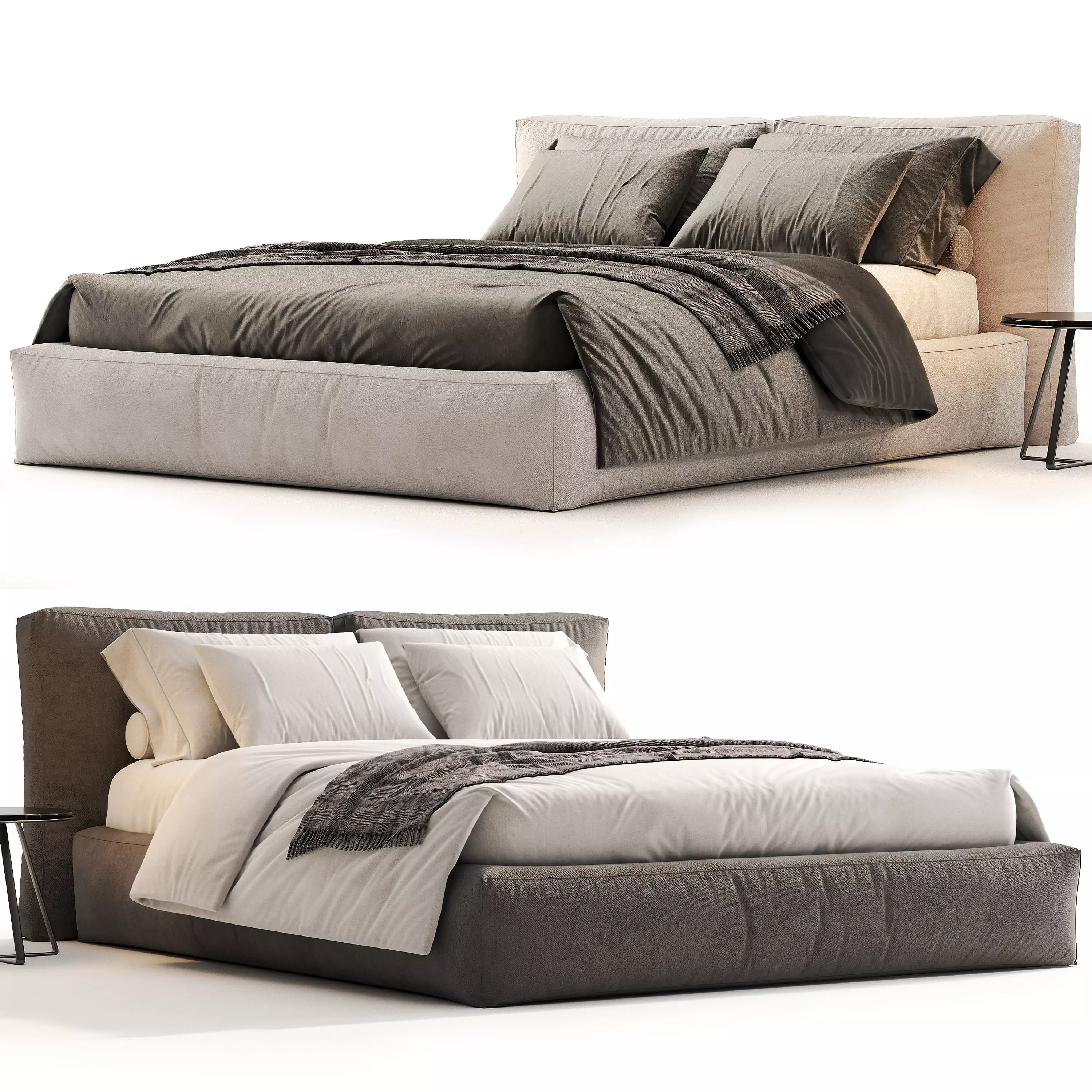 NOVAMOBILI BRICK BED 3D model_0