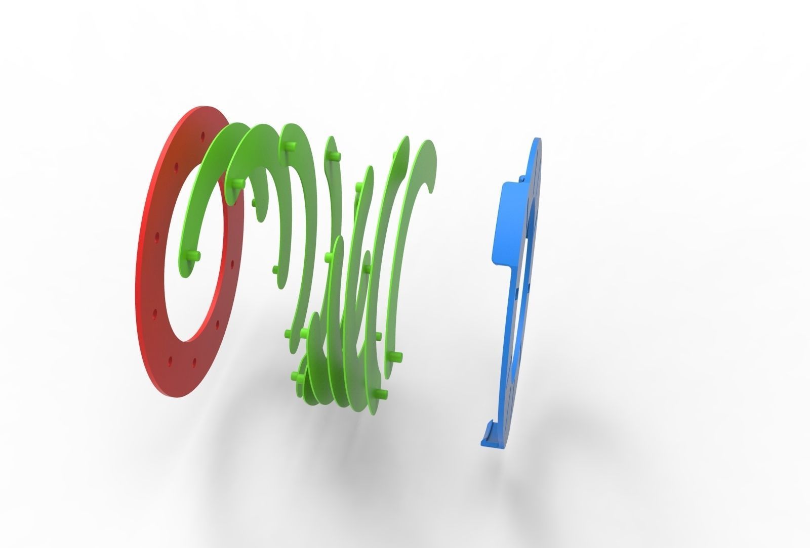 classic Iris diaphragm 3D print model_21