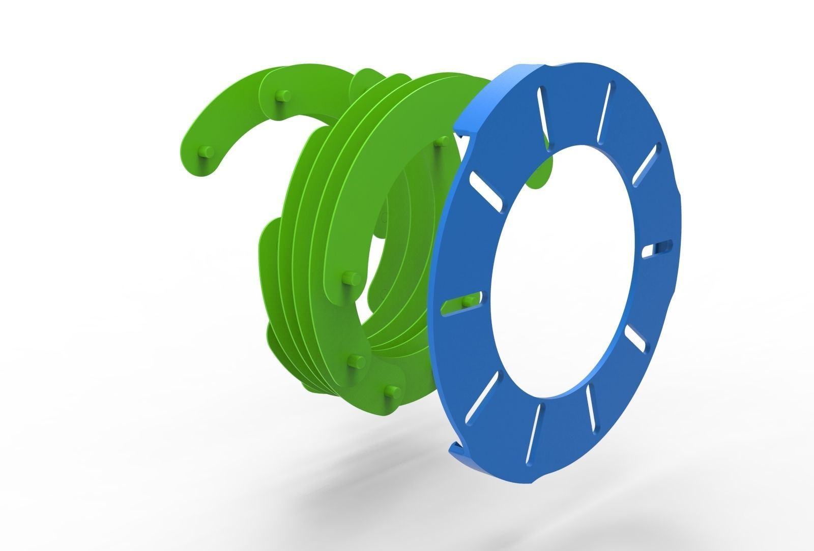 classic Iris diaphragm 3D print model_31