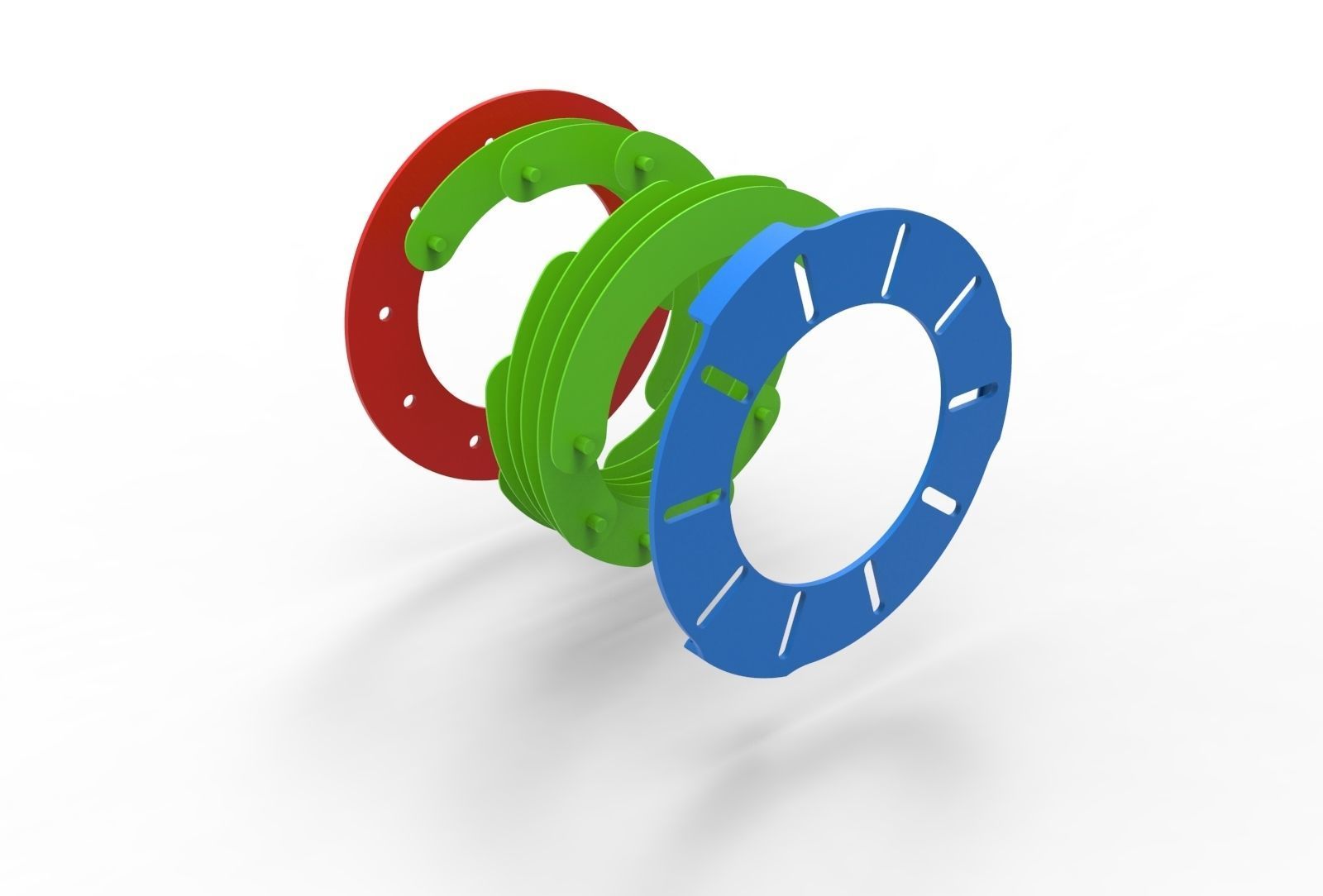 classic Iris diaphragm 3D print model_22