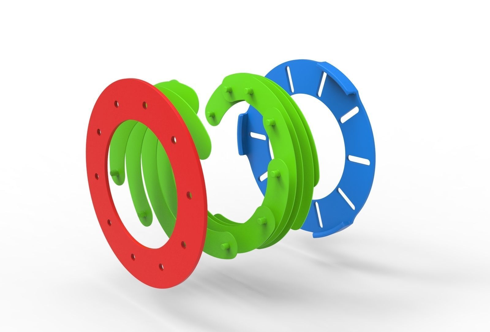 classic Iris diaphragm 3D print model_19