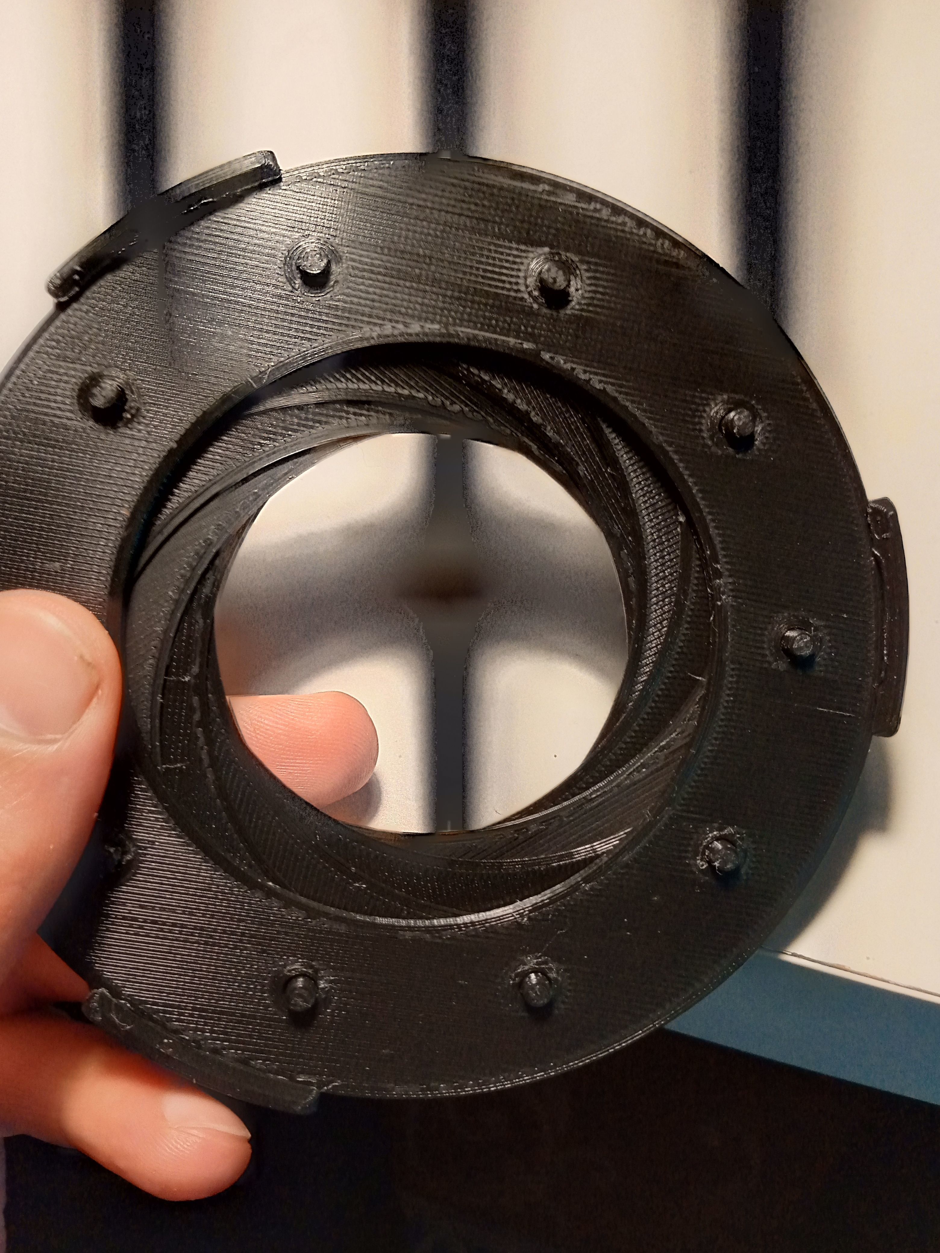 classic Iris diaphragm 3D print model_1