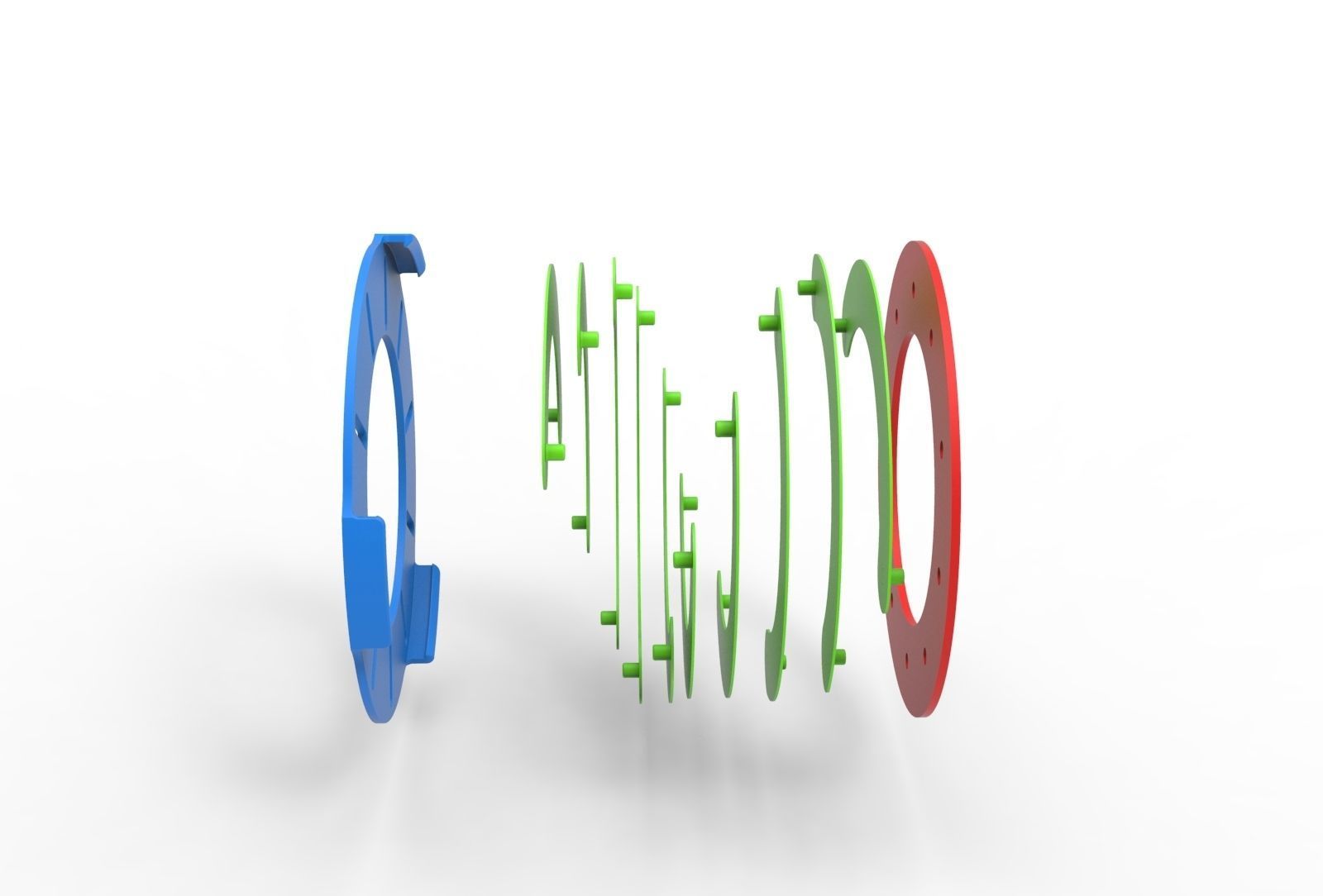 classic Iris diaphragm 3D print model_24