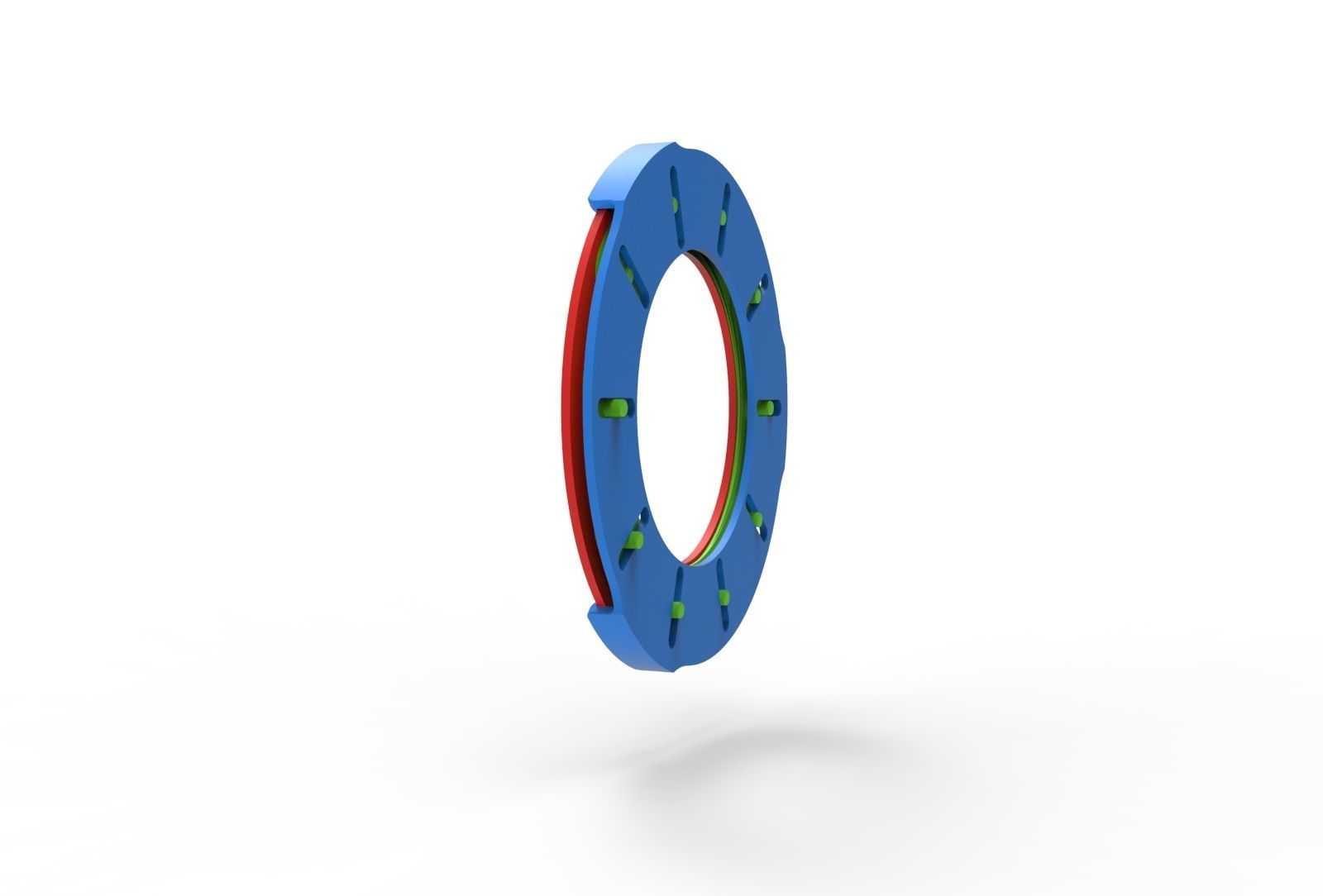 classic Iris diaphragm 3D print model_13