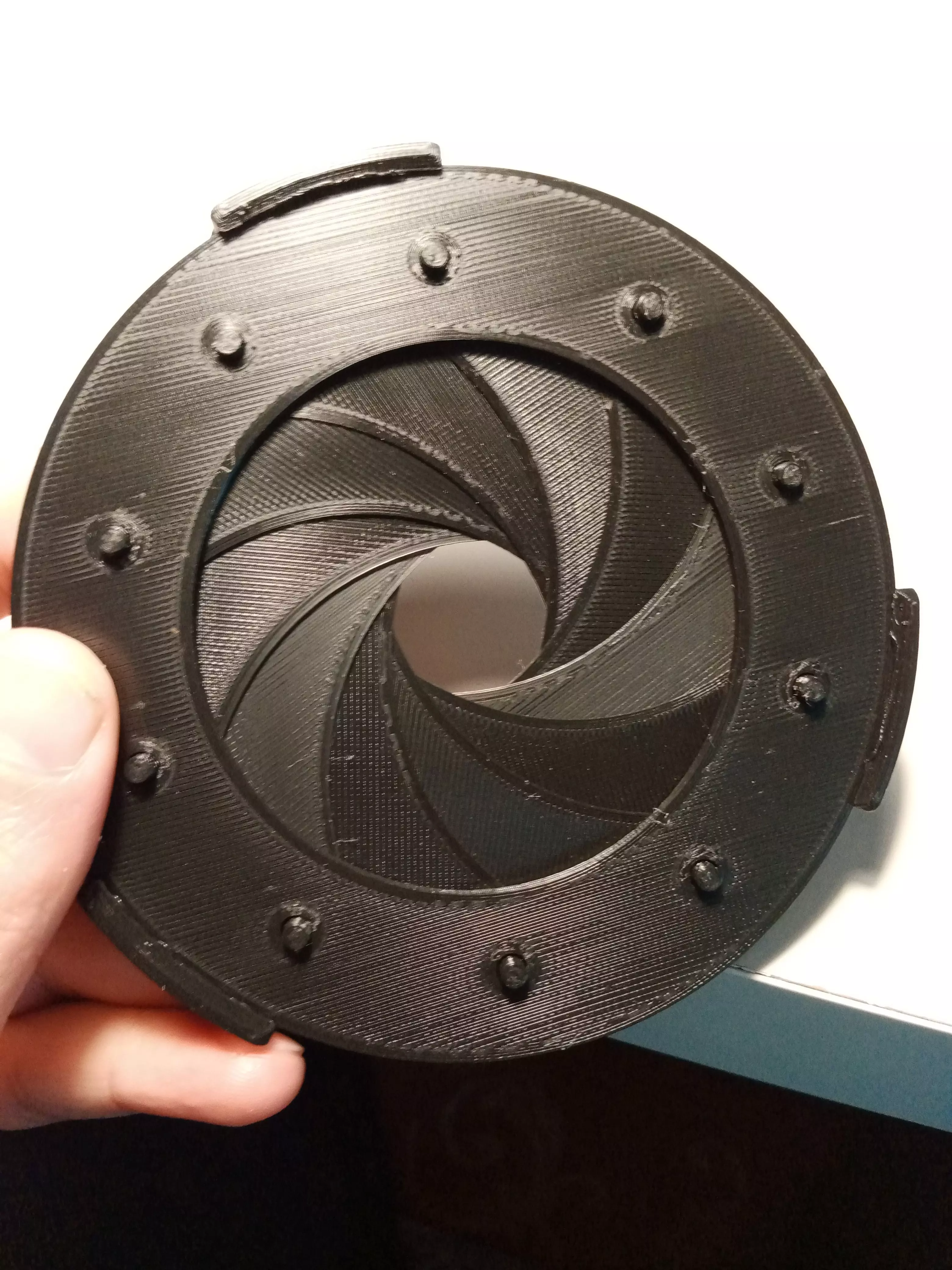classic Iris diaphragm 3D print model_0