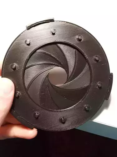 classic Iris diaphragm 3D print model