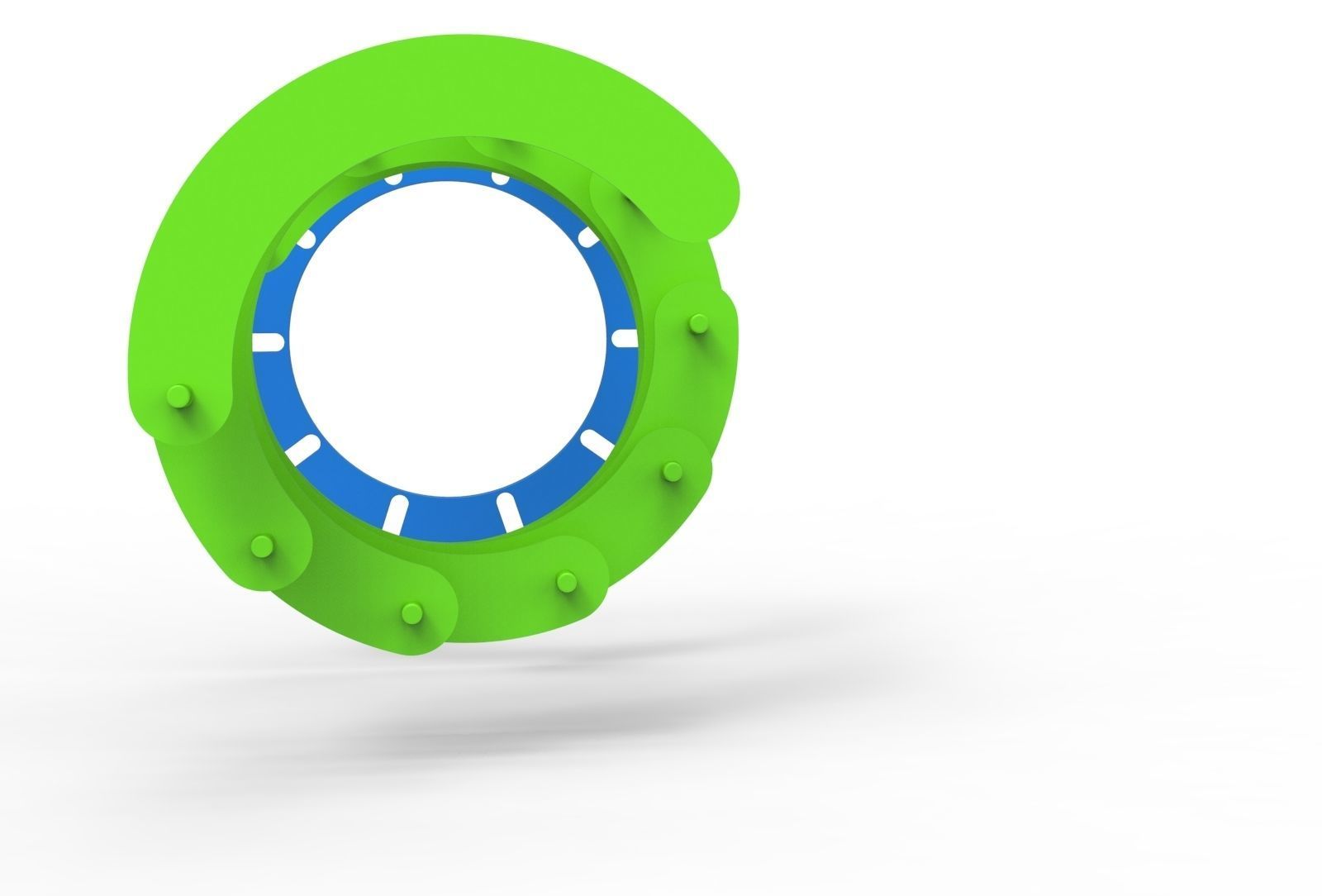 classic Iris diaphragm 3D print model_28