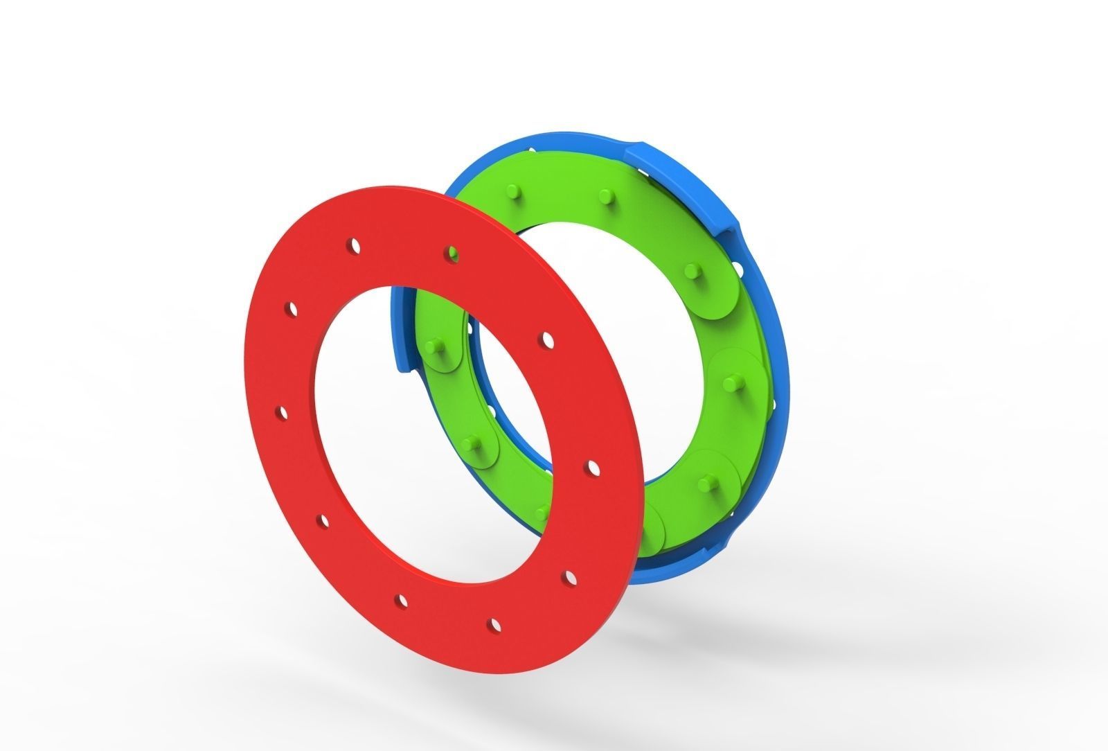 classic Iris diaphragm 3D print model_16