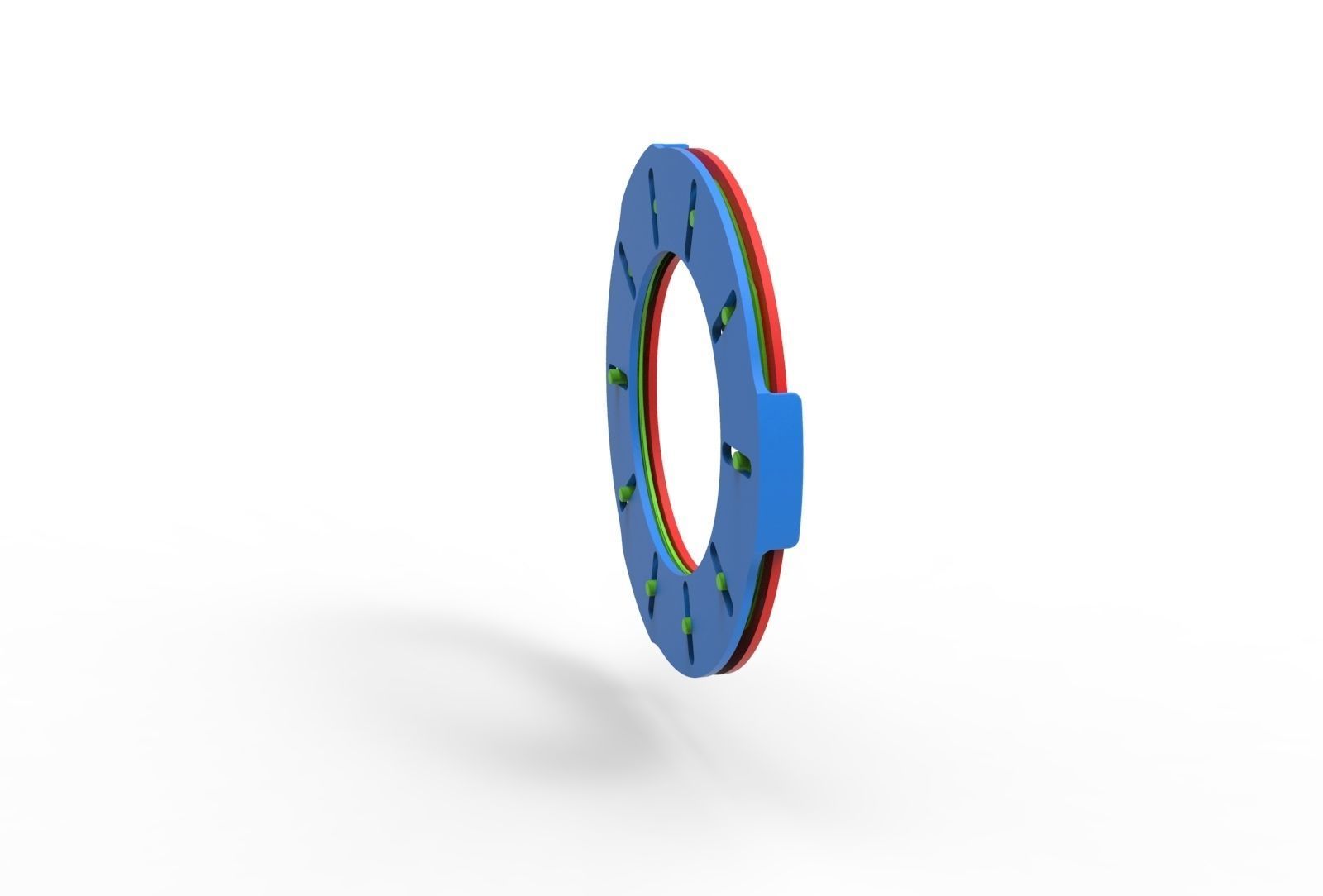 classic Iris diaphragm 3D print model_15