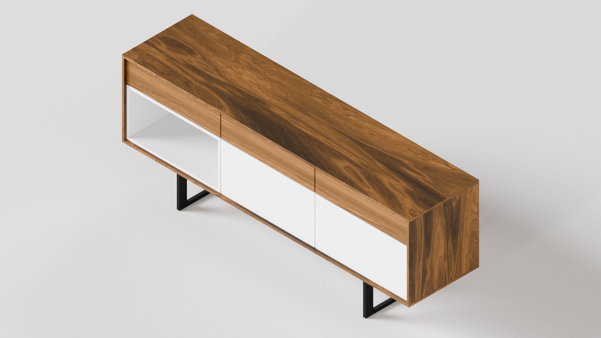 Aura Credenza 3D model_1