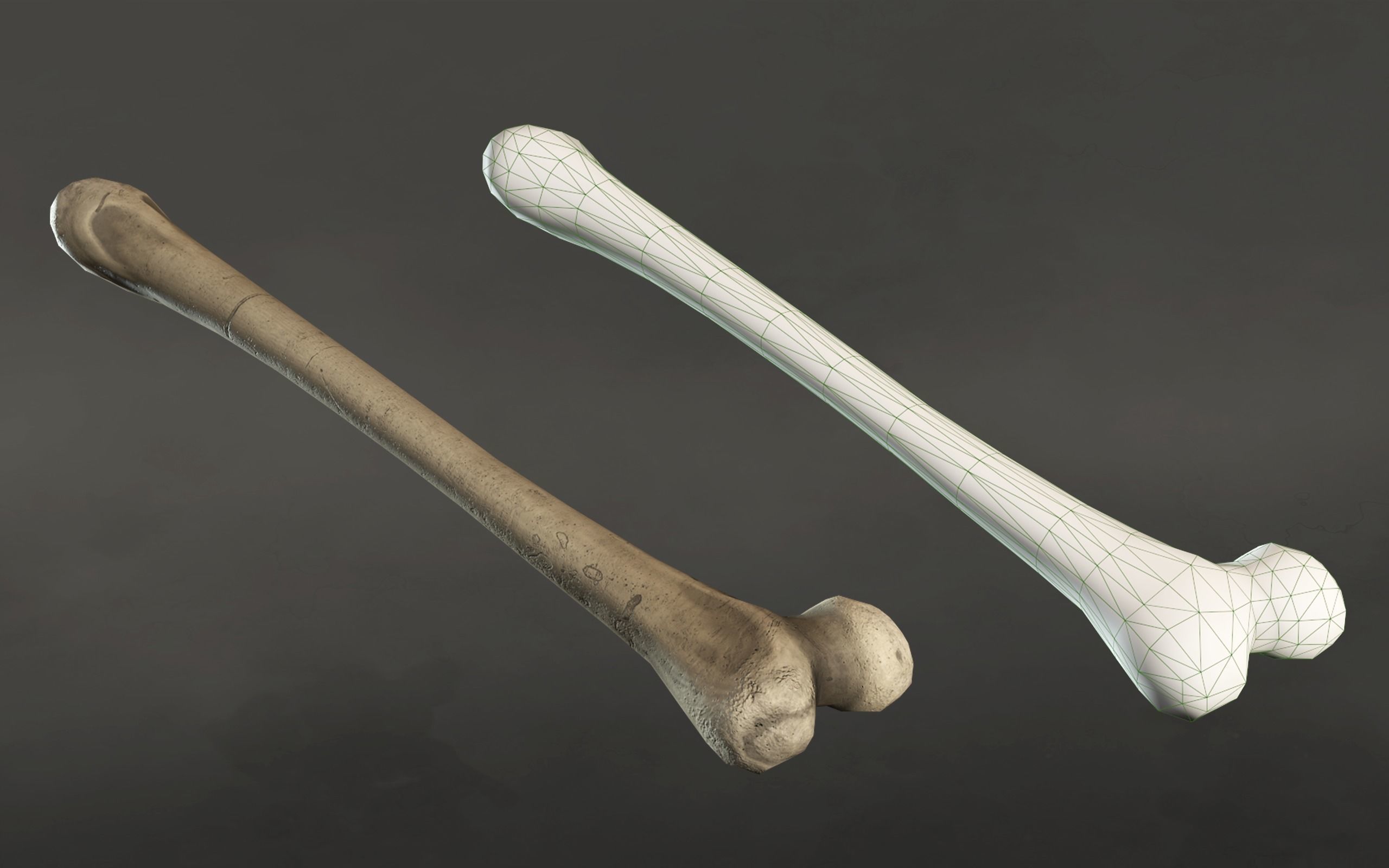 Mummy Creature - Animated lowpoly character Low-poly 3D model_16