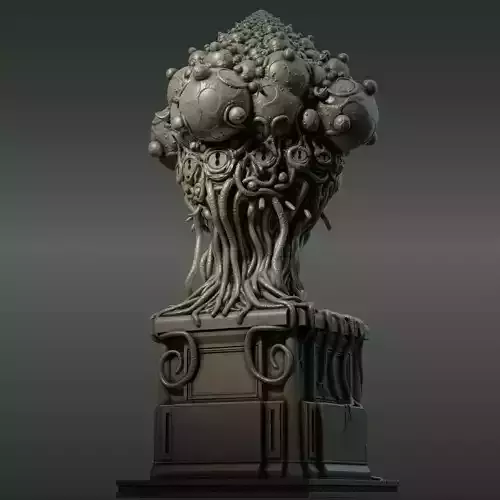 Yog-Sothoth Statuette 3D print model