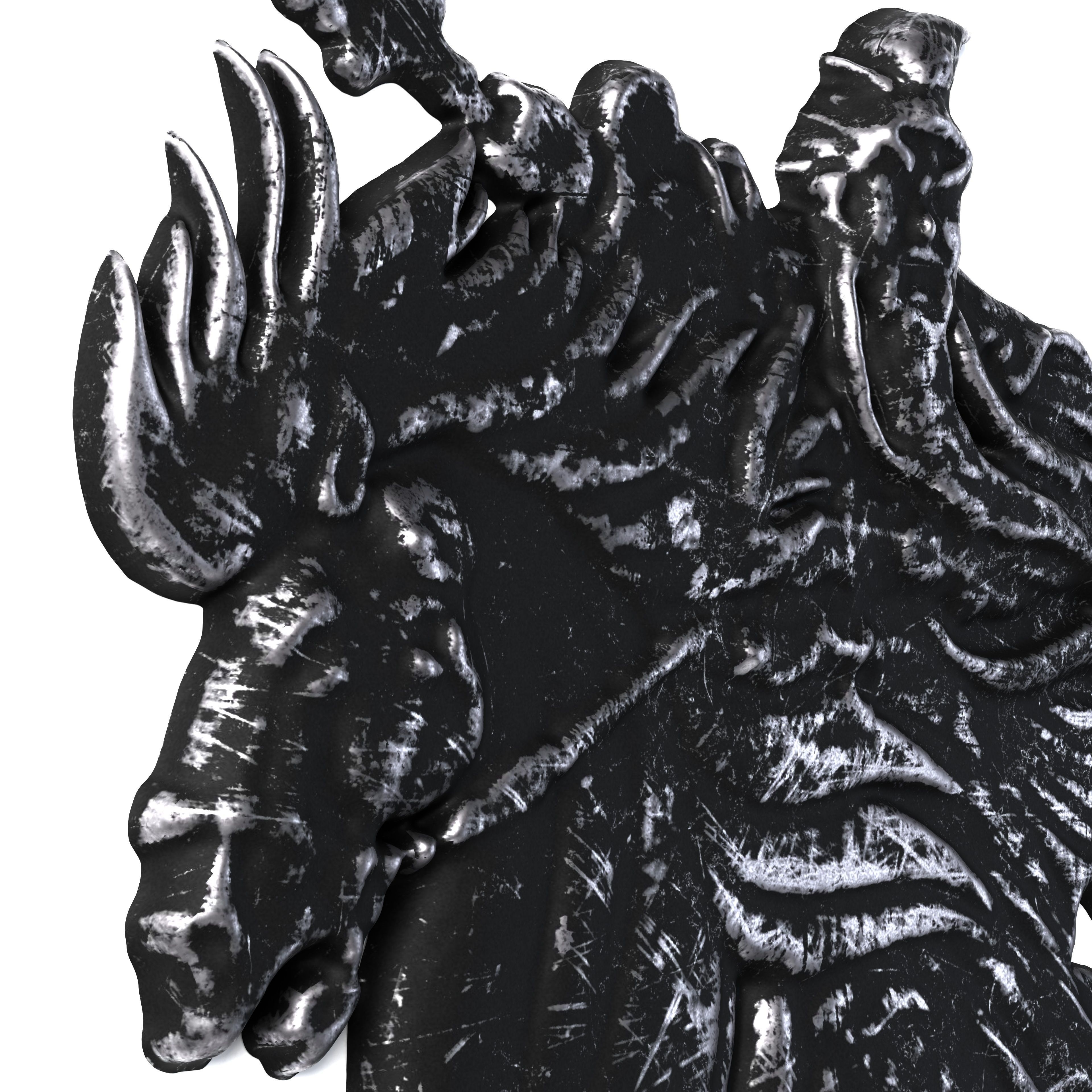 Chinese Warrior Ornament Vol 02-3 3D model_3