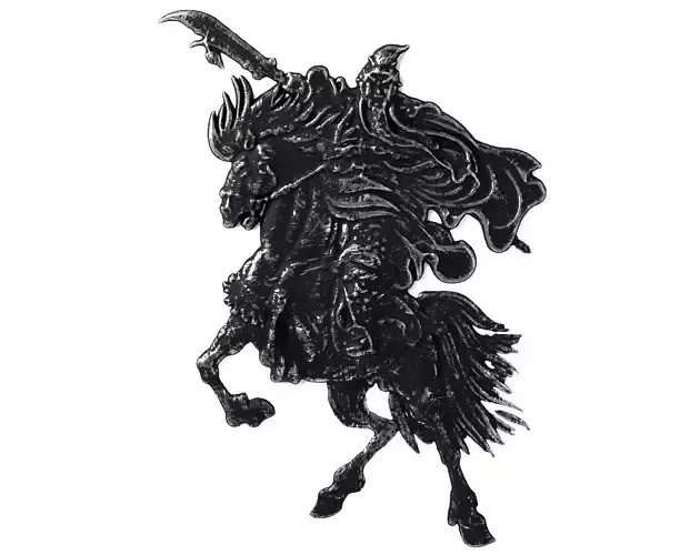 Chinese Warrior Ornament Vol 02-3 3D model