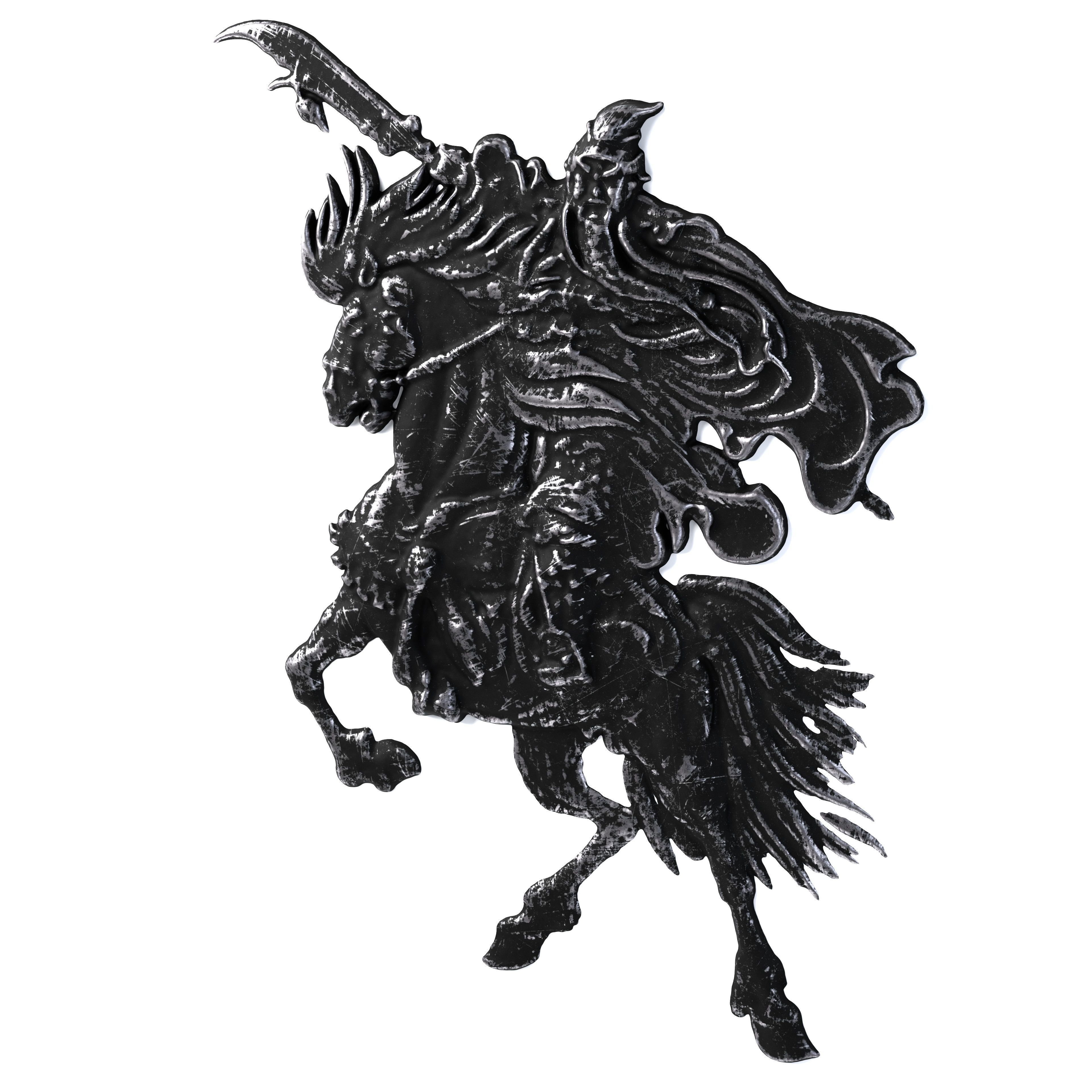 Chinese Warrior Ornament Vol 02-3 3D model_2