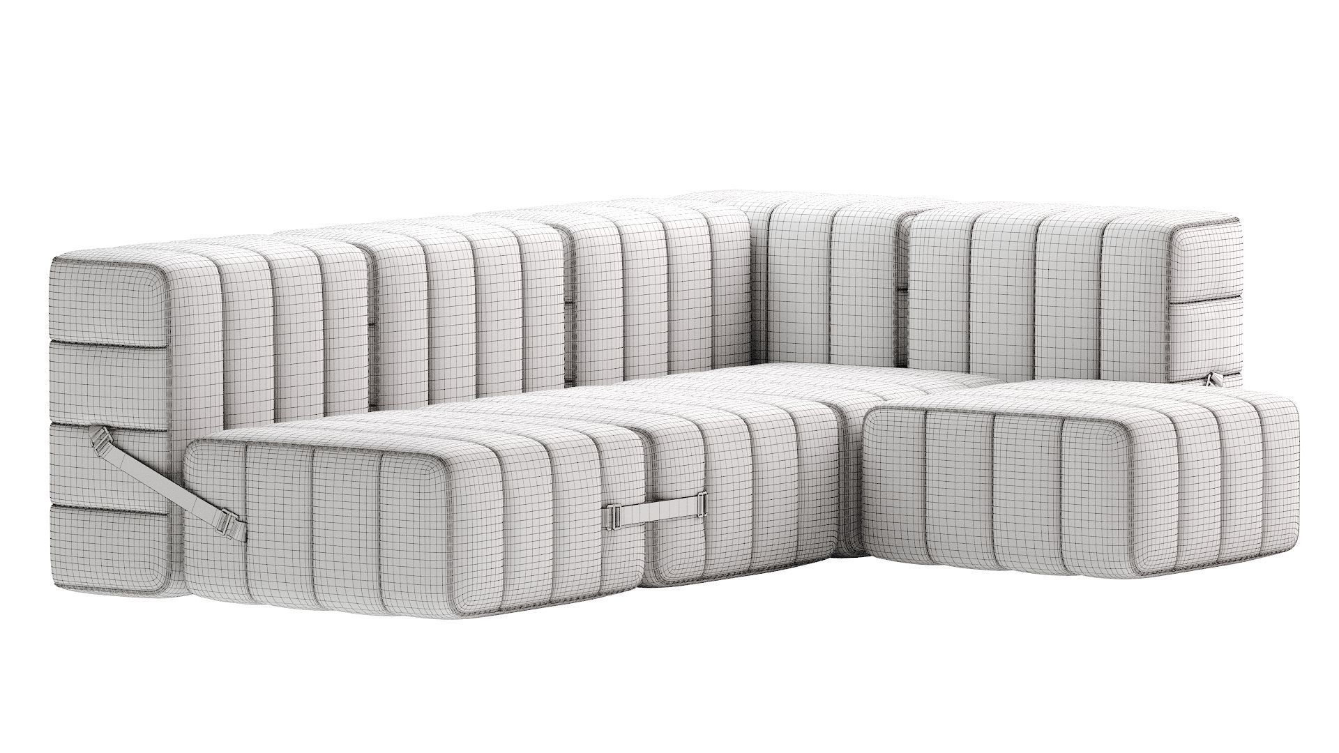 Curt Modular Sofa  3D model_14
