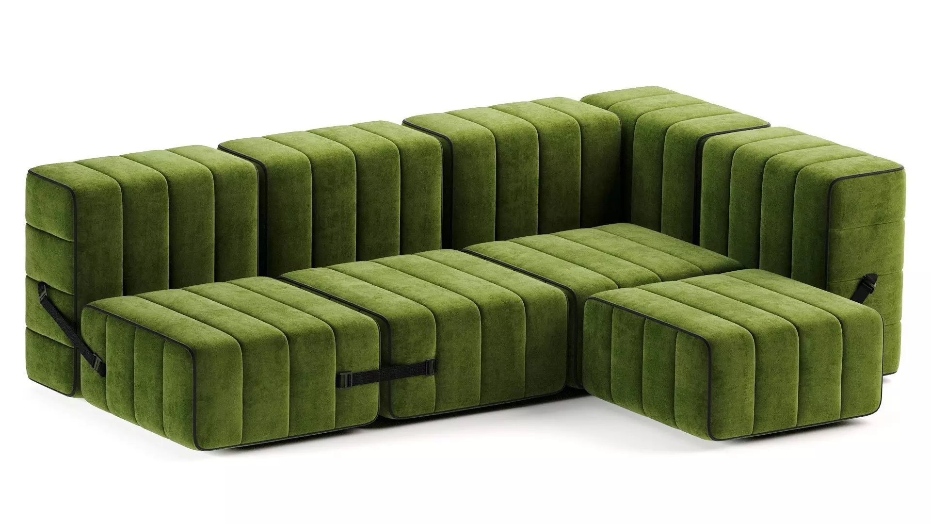Curt Modular Sofa  3D model_0