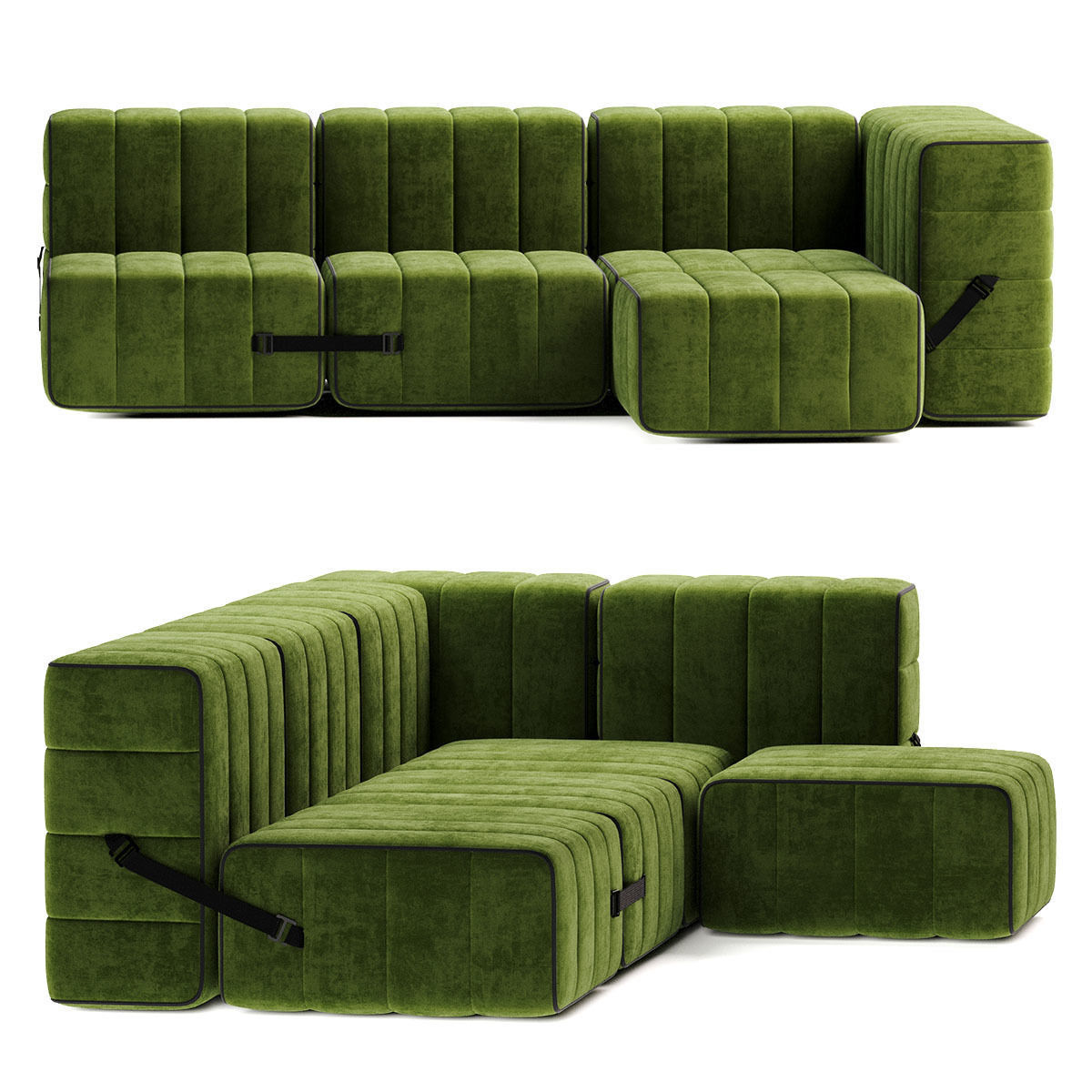 Curt Modular Sofa  3D model_19