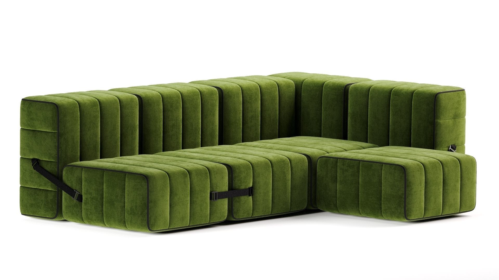 Curt Modular Sofa  3D model_1