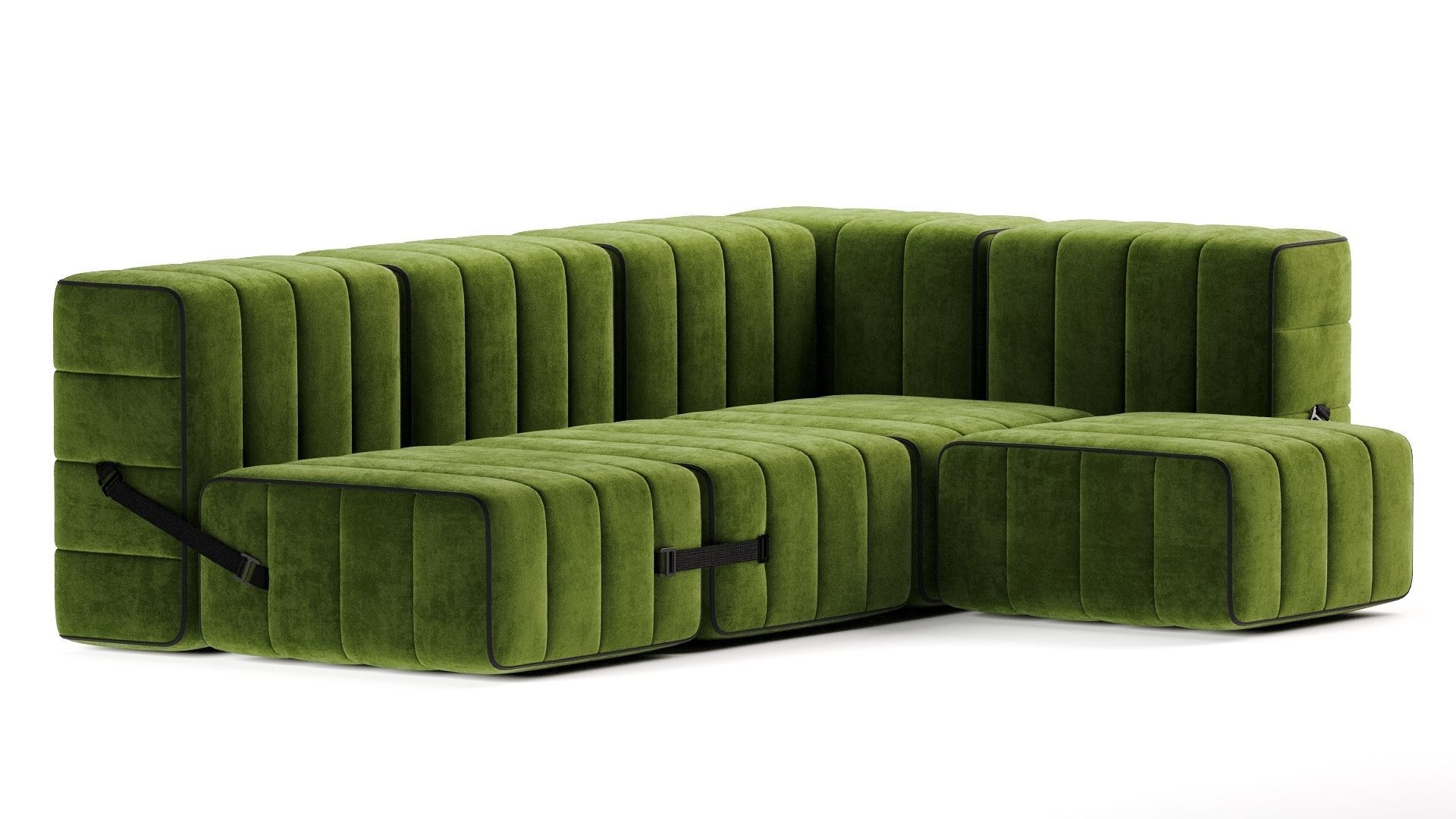 Curt Modular Sofa  3D model_3