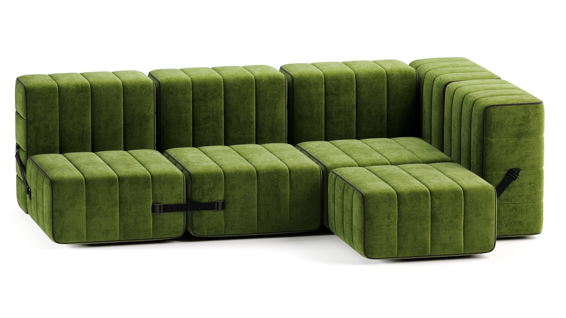 Curt Modular Sofa  3D model_4