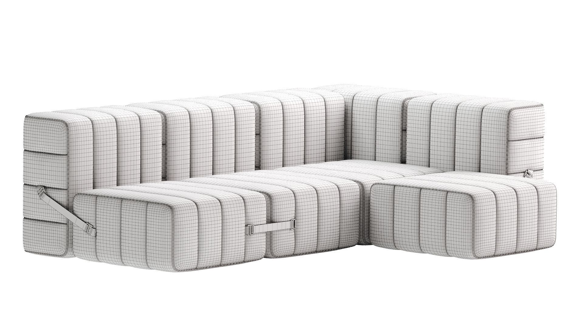 Curt Modular Sofa  3D model_16