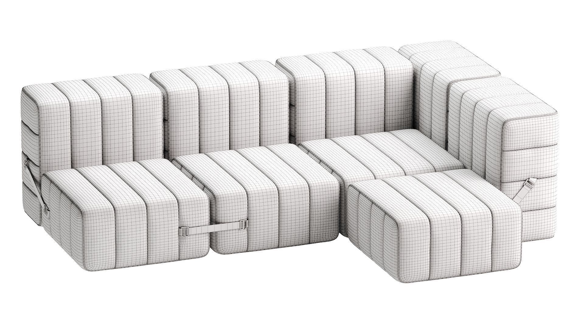 Curt Modular Sofa  3D model_15
