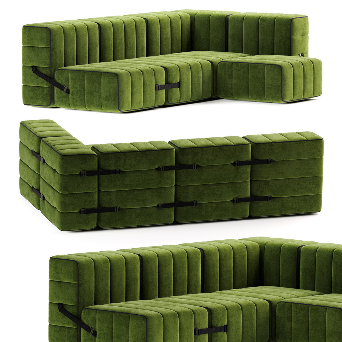 Curt Modular Sofa  3D model_18