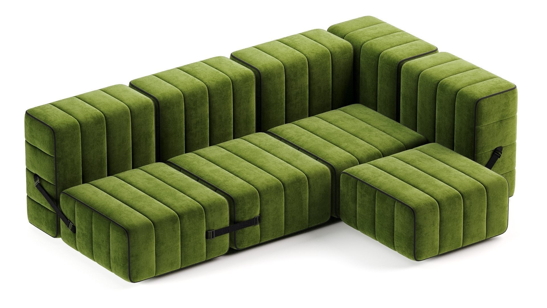 Curt Modular Sofa  3D model_6