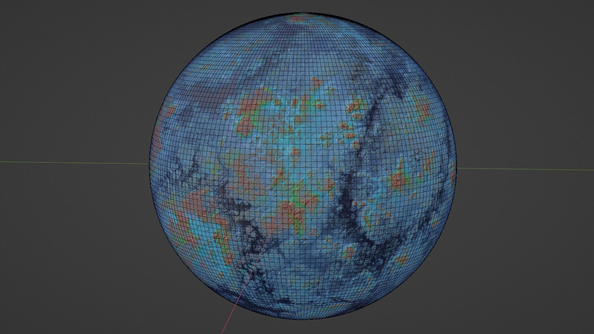 Random Planet 3D model_6
