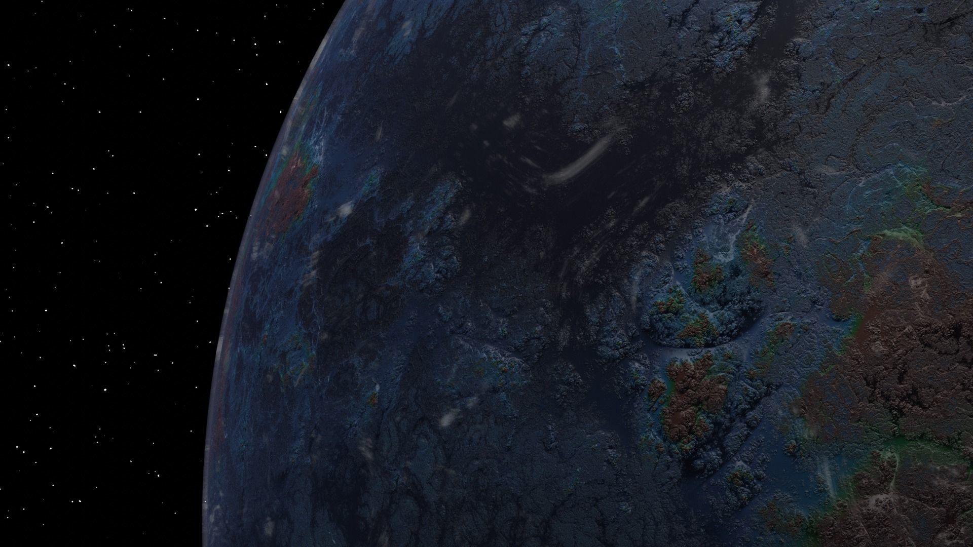 Random Planet 3D model_1