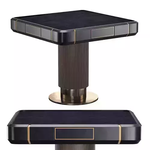 High square poker table