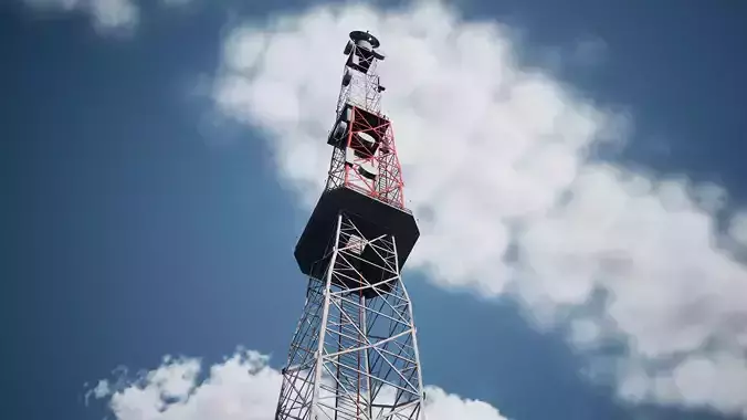 Modular Radio Tower 26 Assets