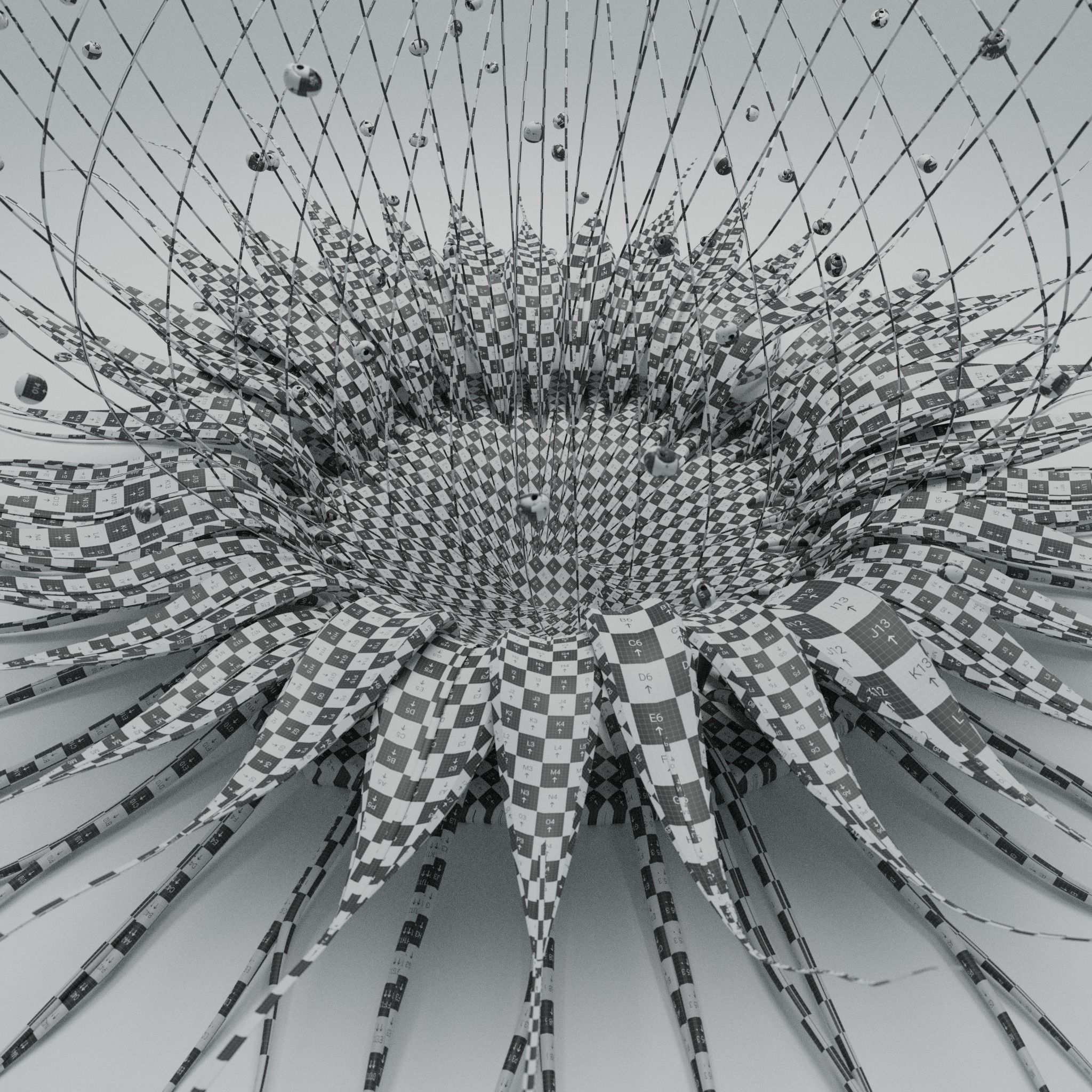 Alien Flower Portal  3D model_39