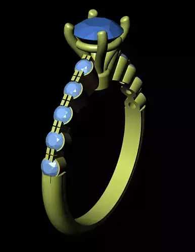 Diamond Solitaire Ring Jewellery for Women